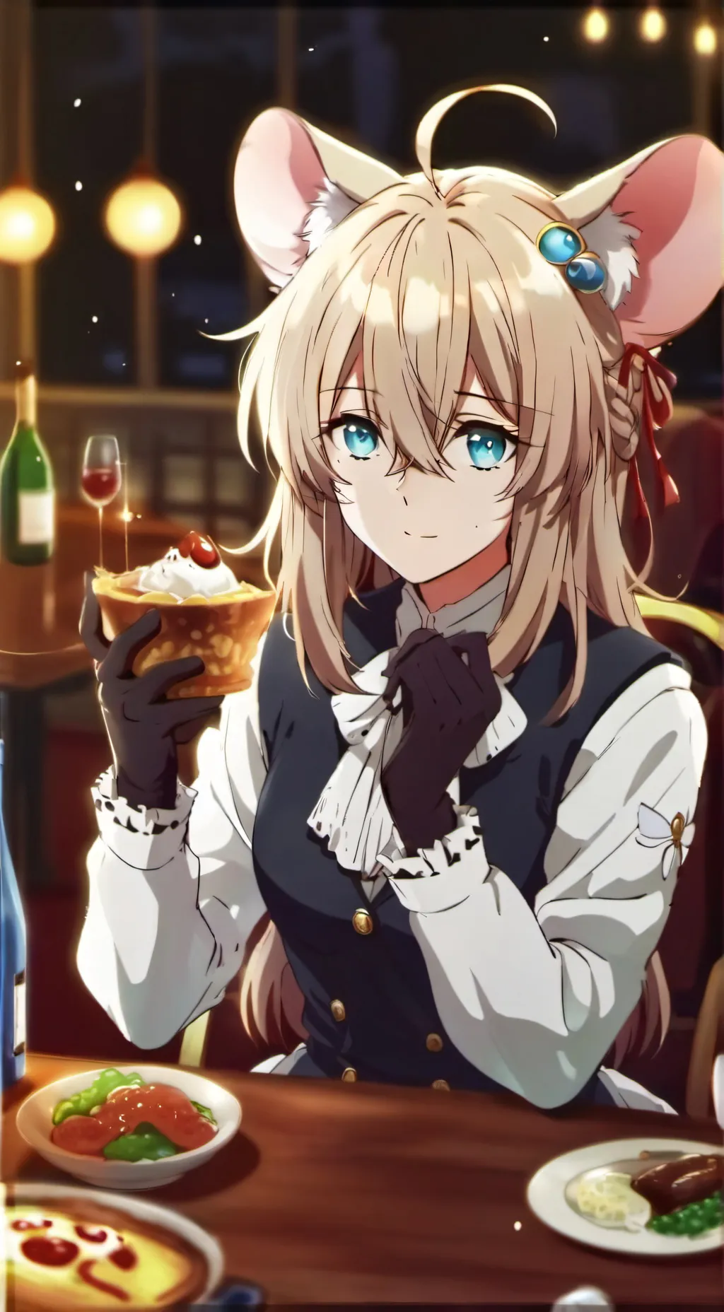 ai character: Araty (human Ratta background