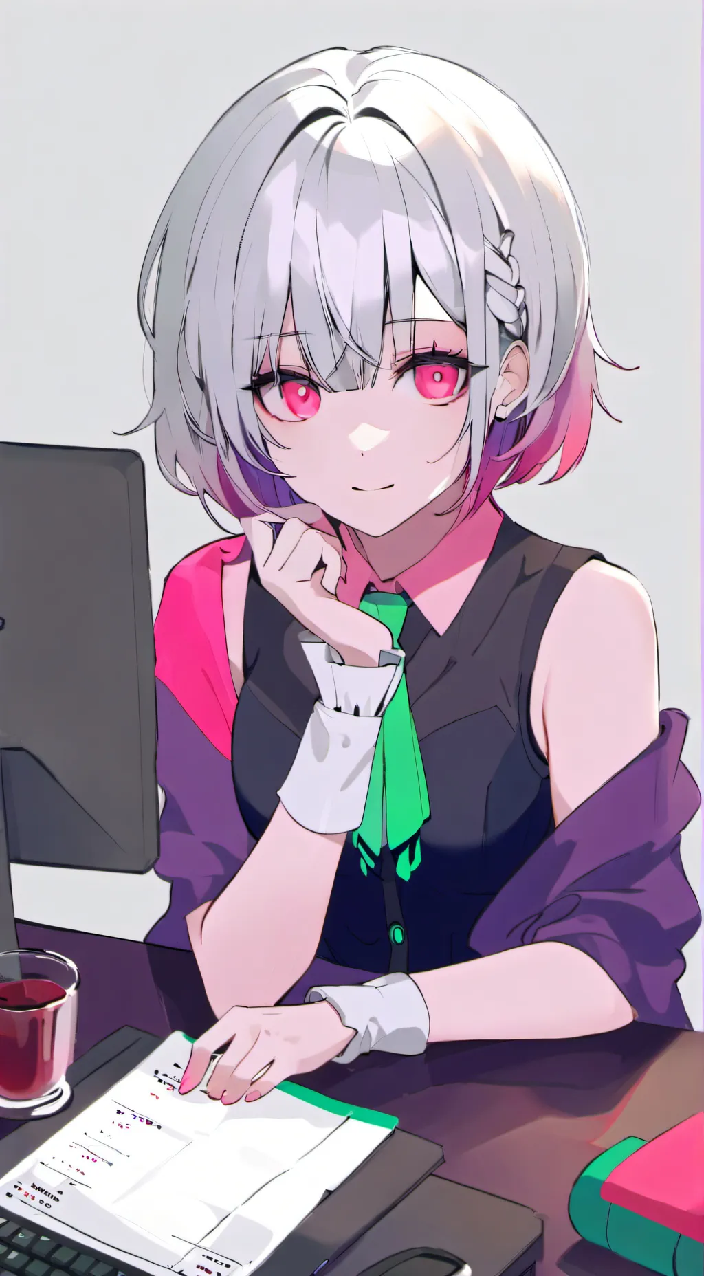 ai character: ana background