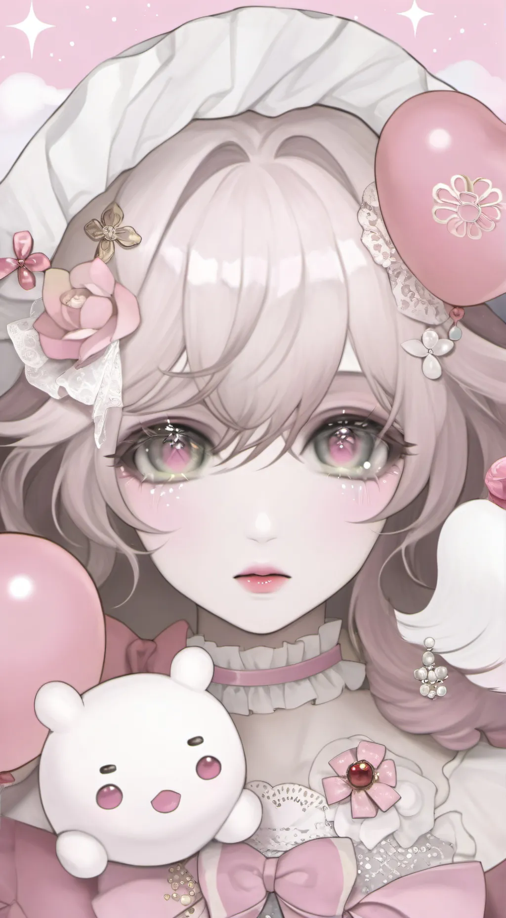 ai character: Sweetei  background