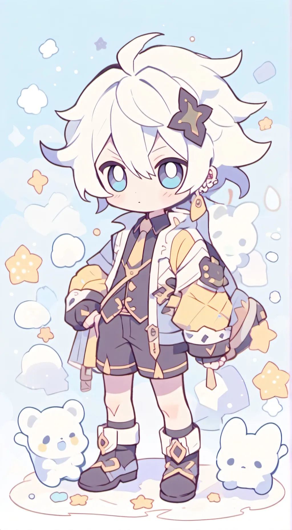 ai character: hh prank background