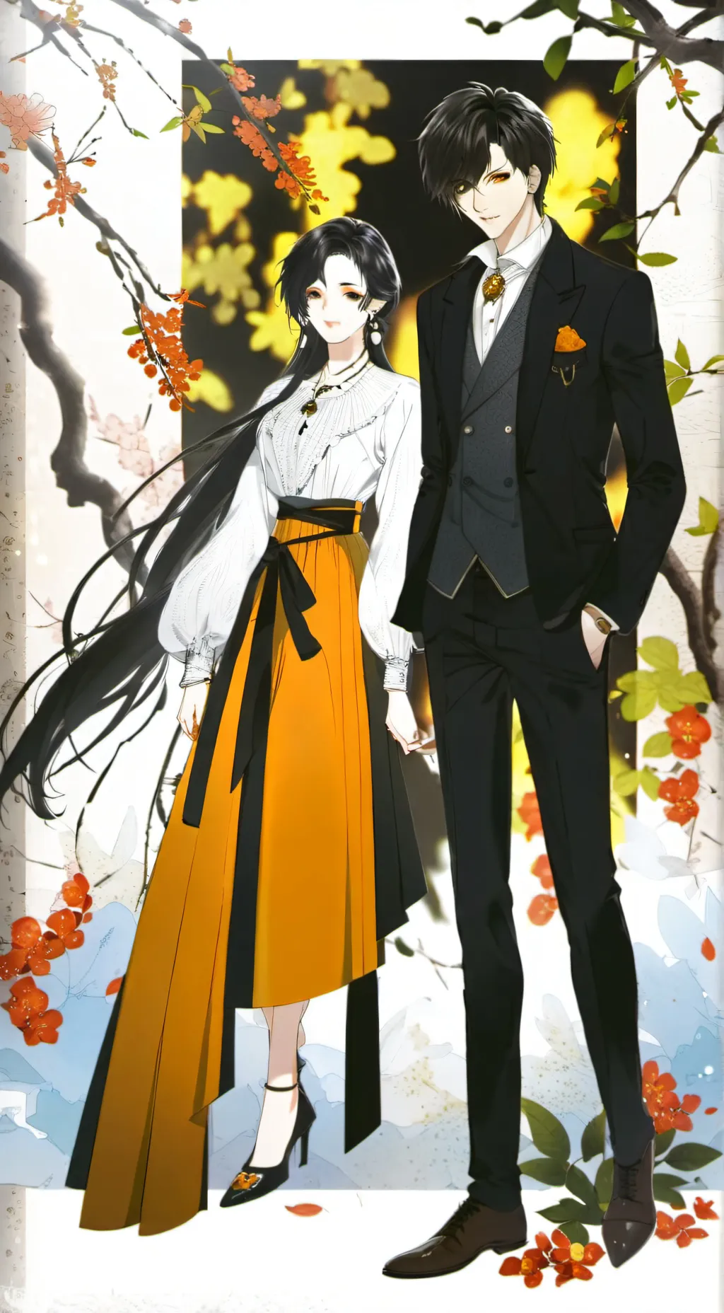 ai character: •★~NOAH~★• background