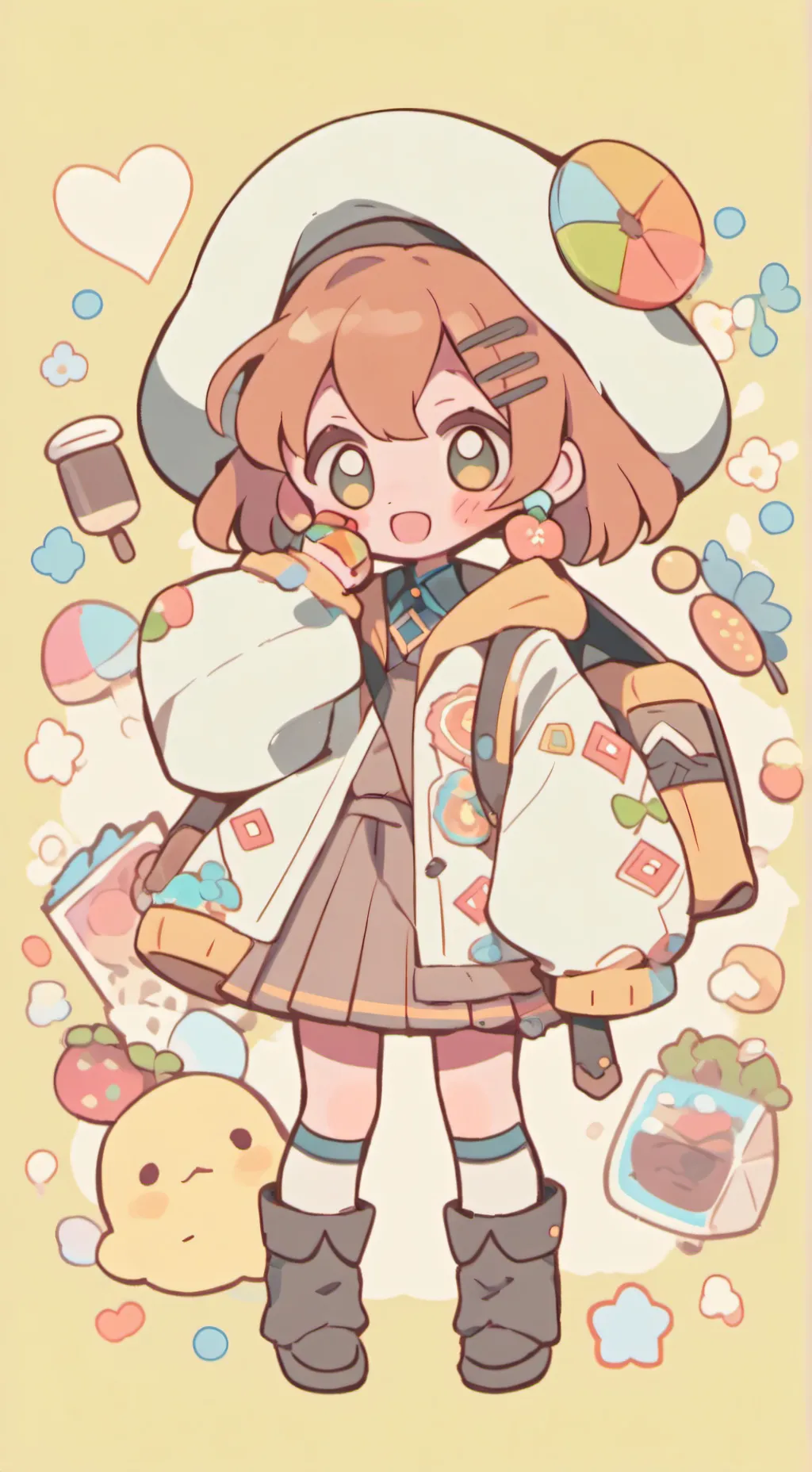 ai character: lude background