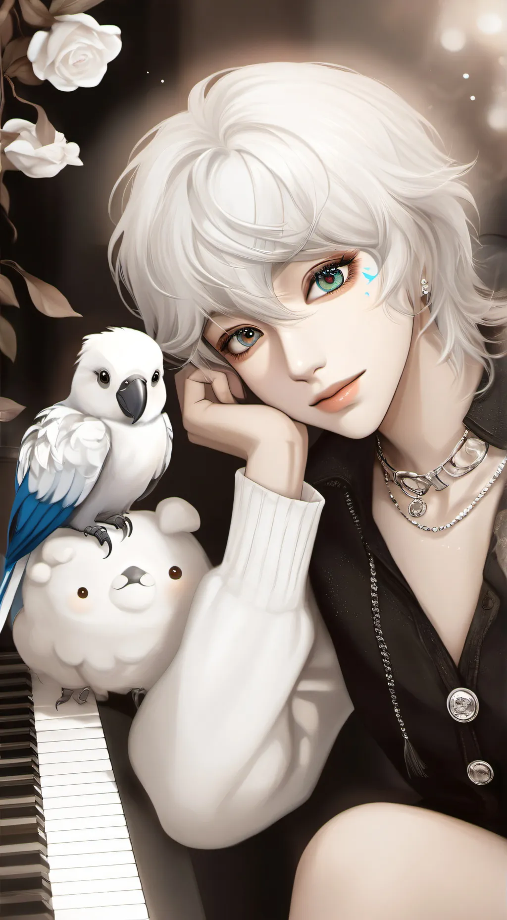 ai character: Idk background