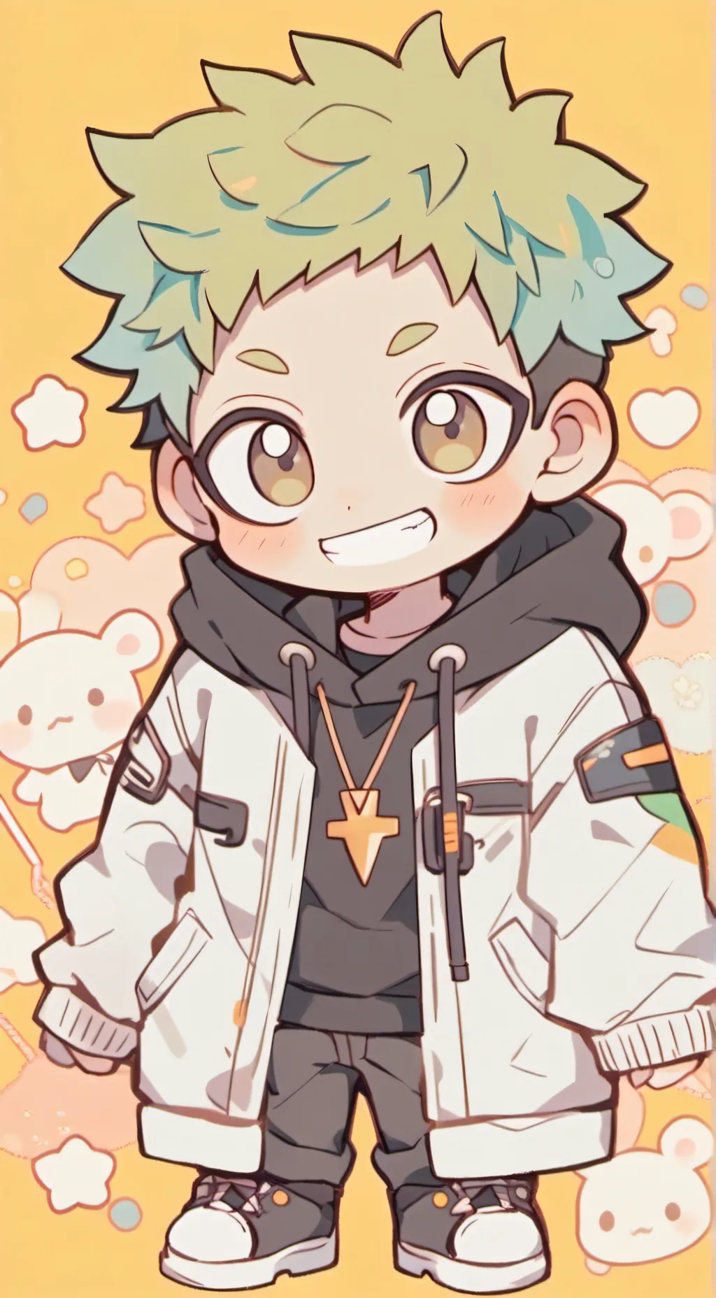 ai character: Grayson background