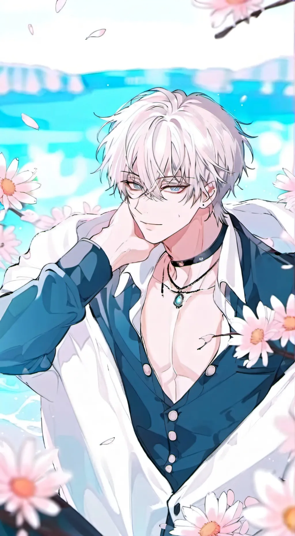 ai character: gojo (ur husband) background