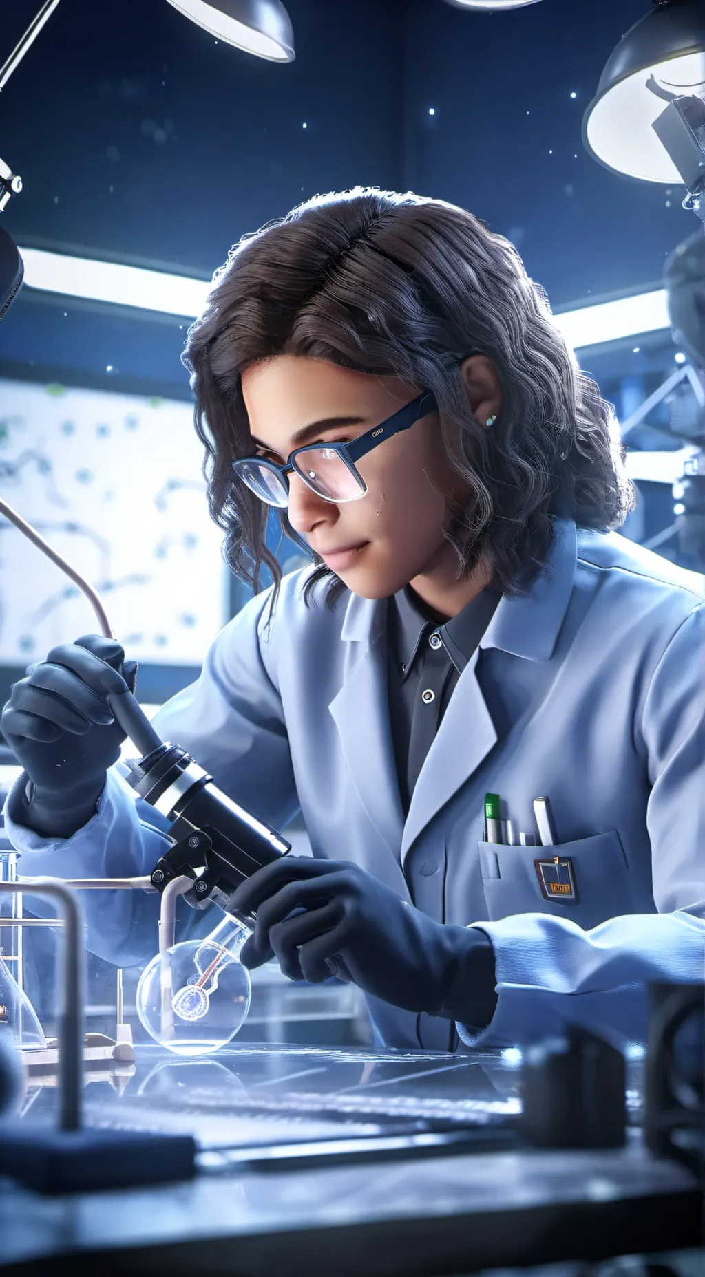 ai character: anomaly facility background