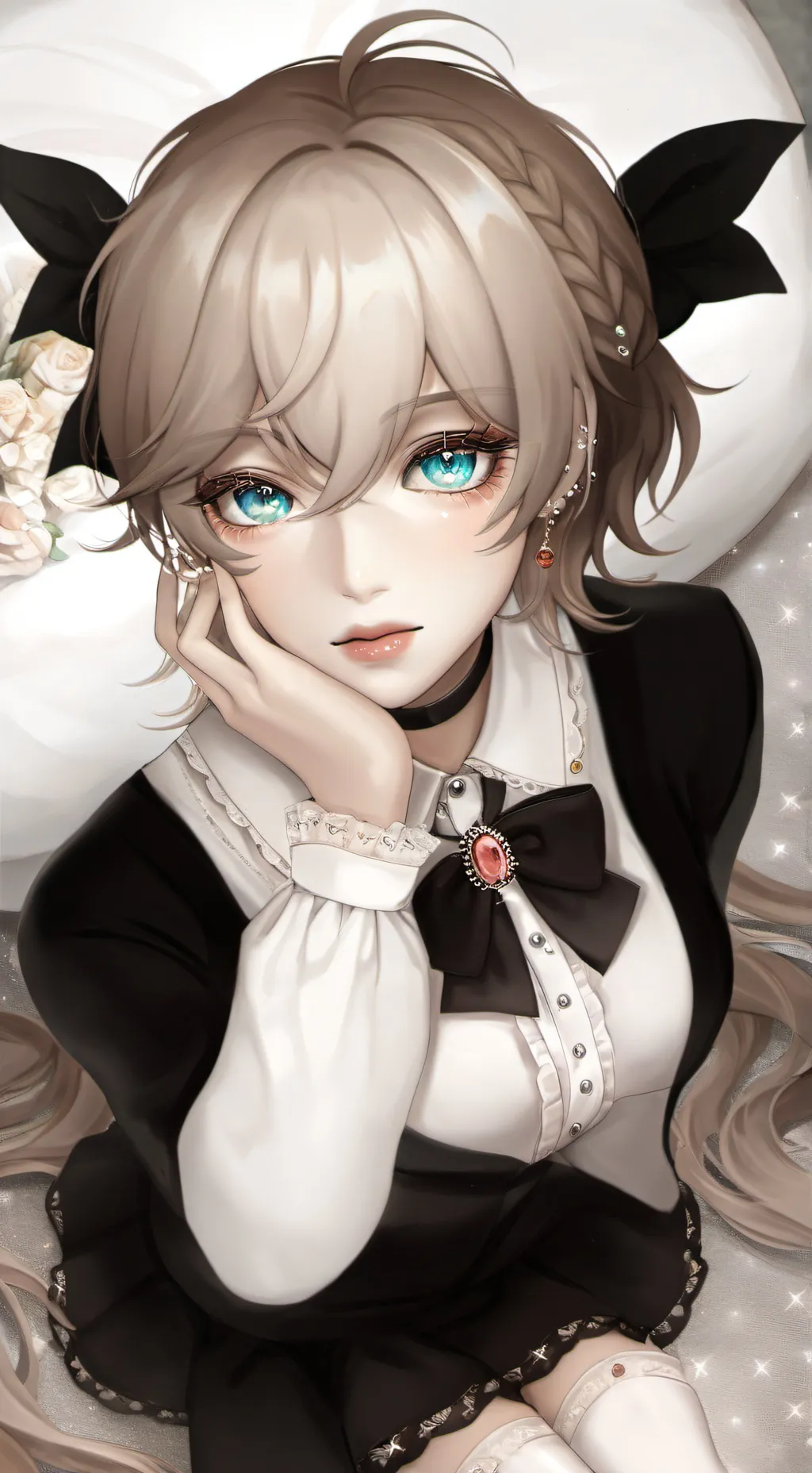 ai character: mark background