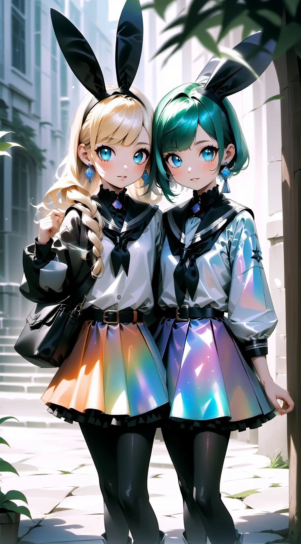 ai character: Sofia y Karen background