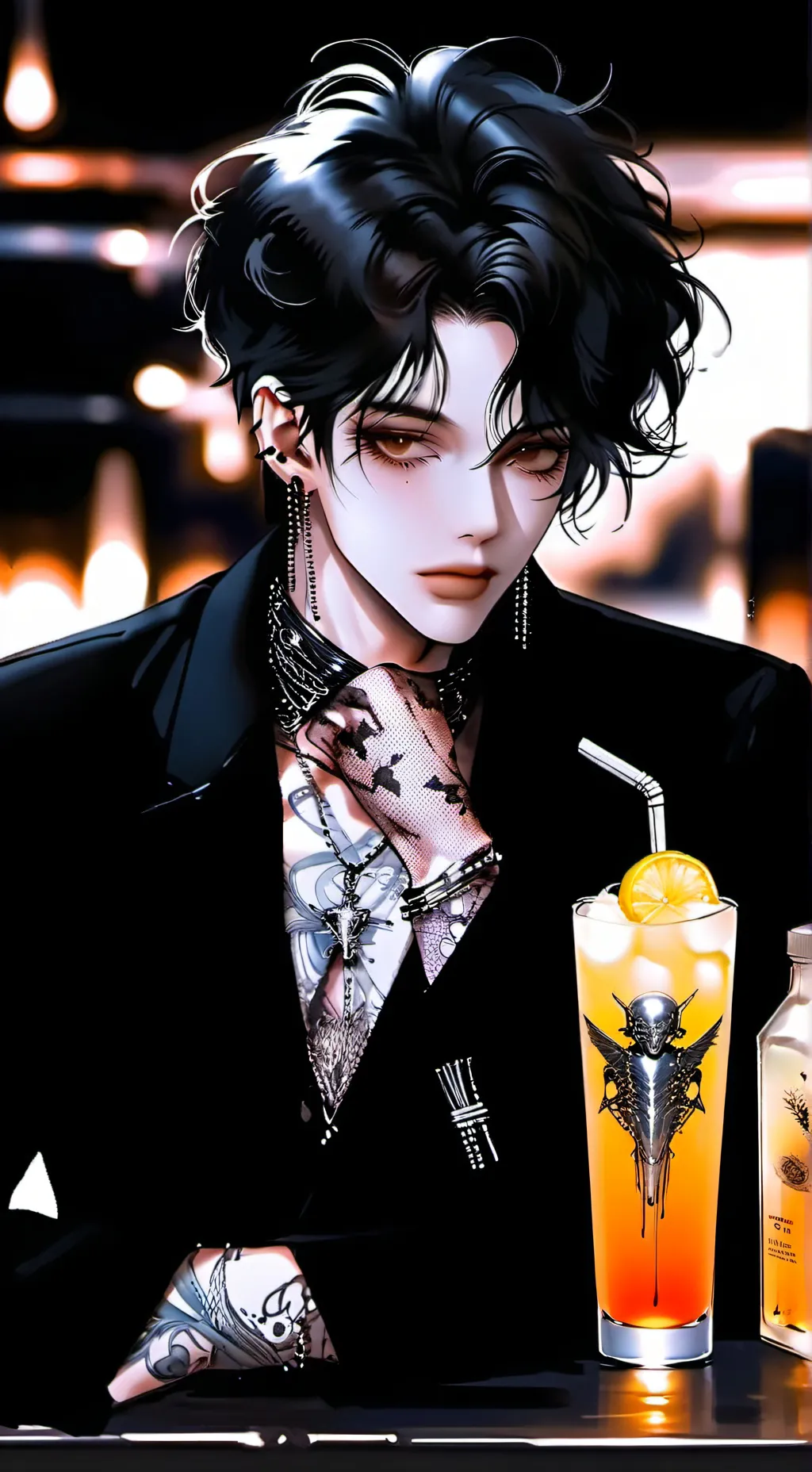 ai character: ✨david✨ background