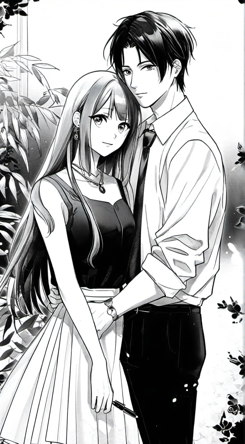 ai character: White Room  background