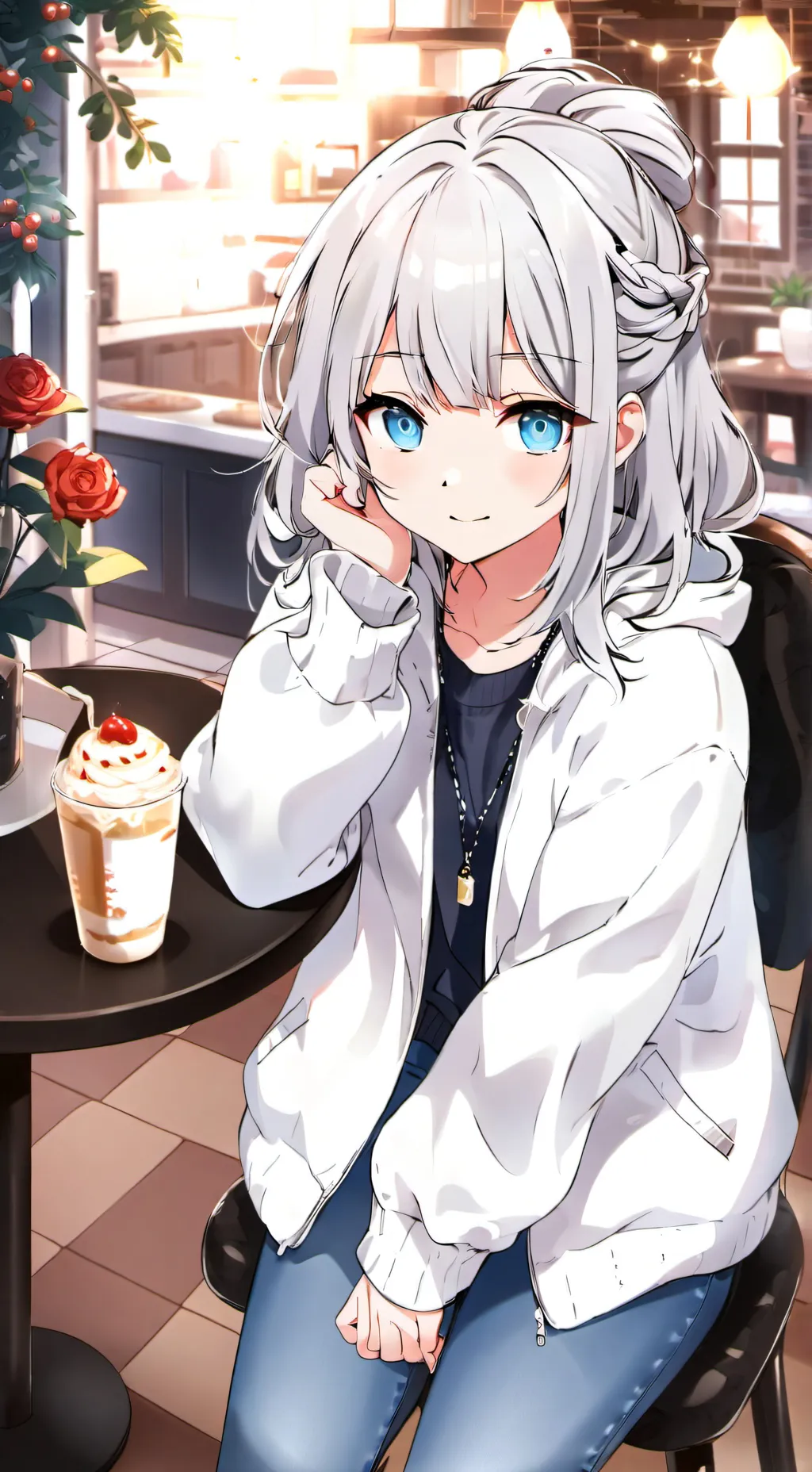 ai character: Maya background