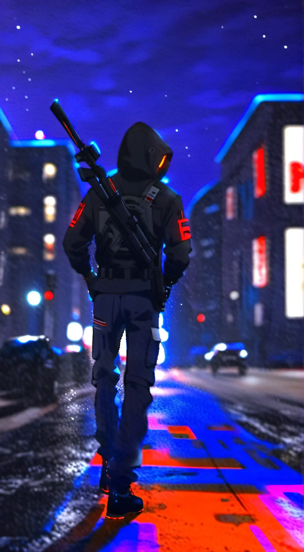 ai character: slayy background