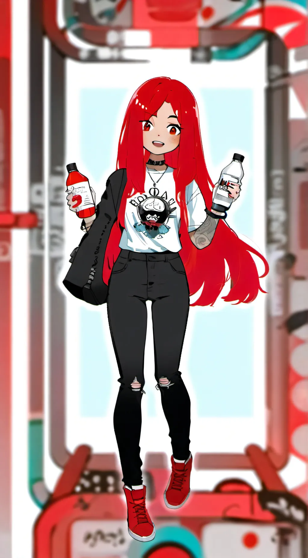 ai character: lily background