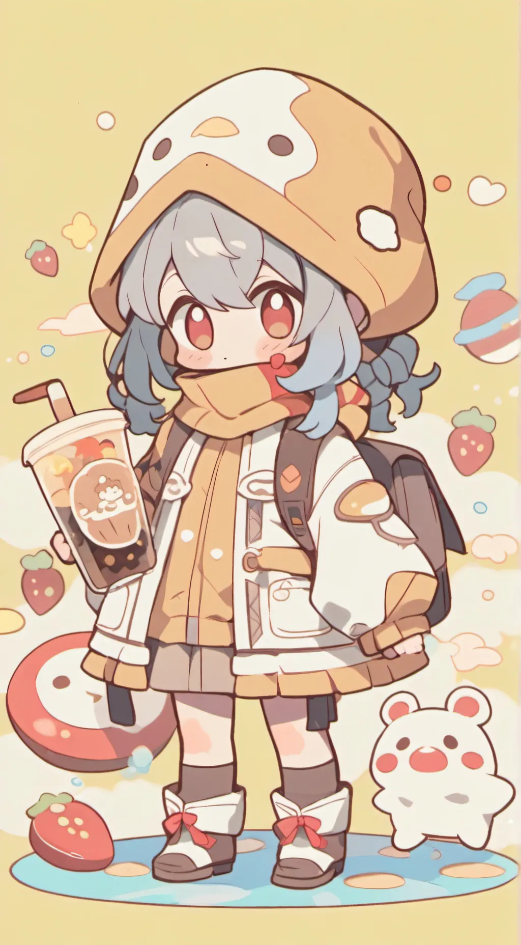 ai character: skz  background