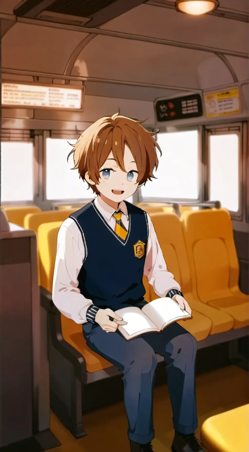 ai character: Normal school background