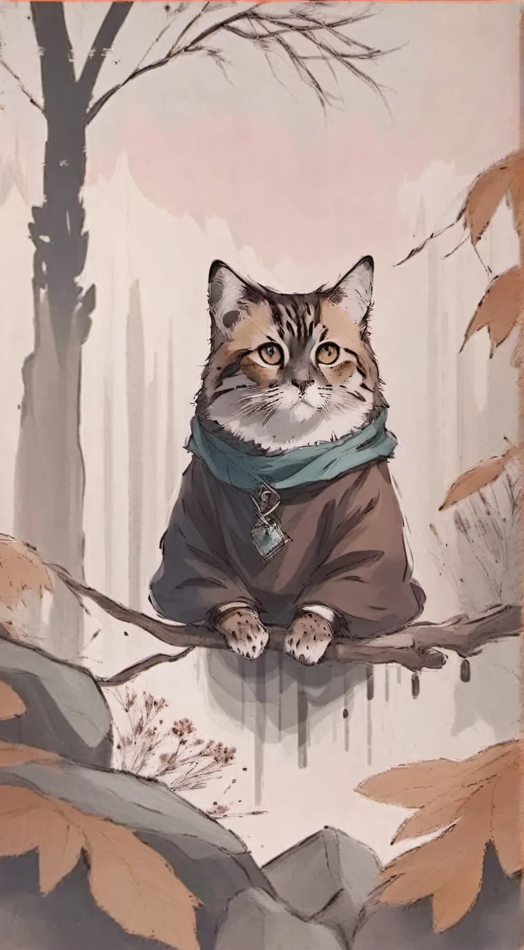 ai character: Remember himお万文 background