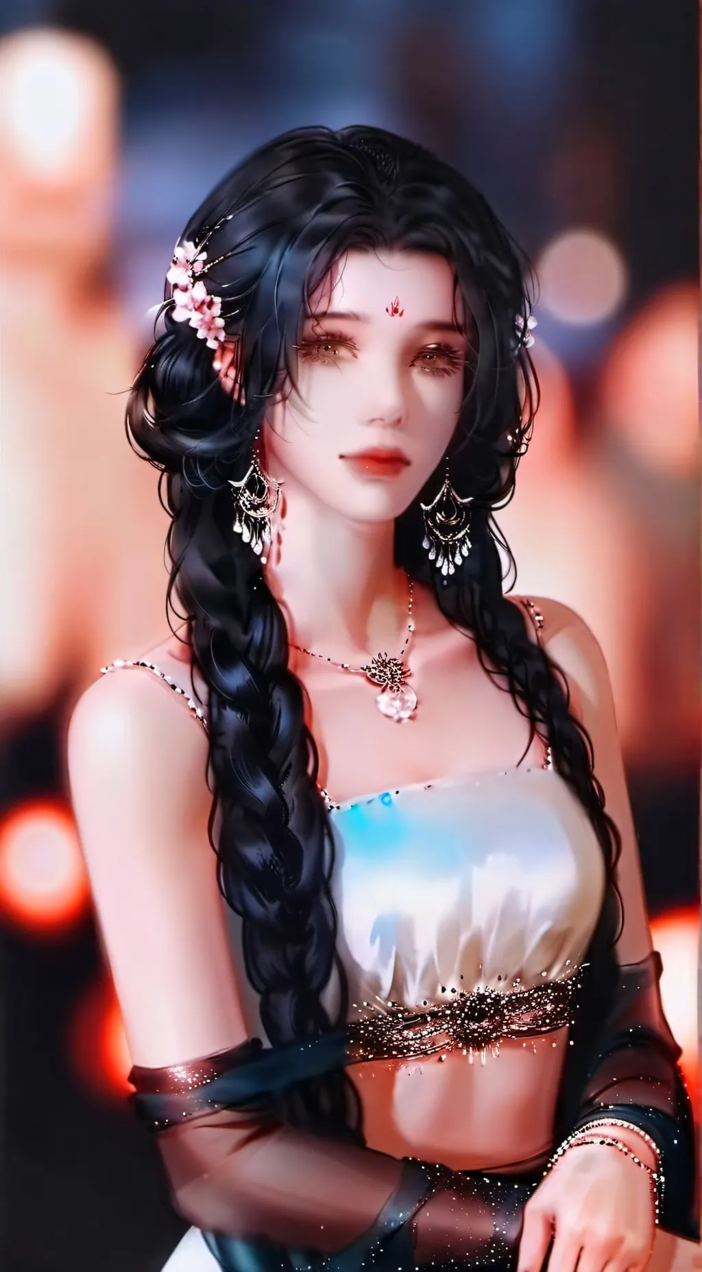 ai character: yamilet  background