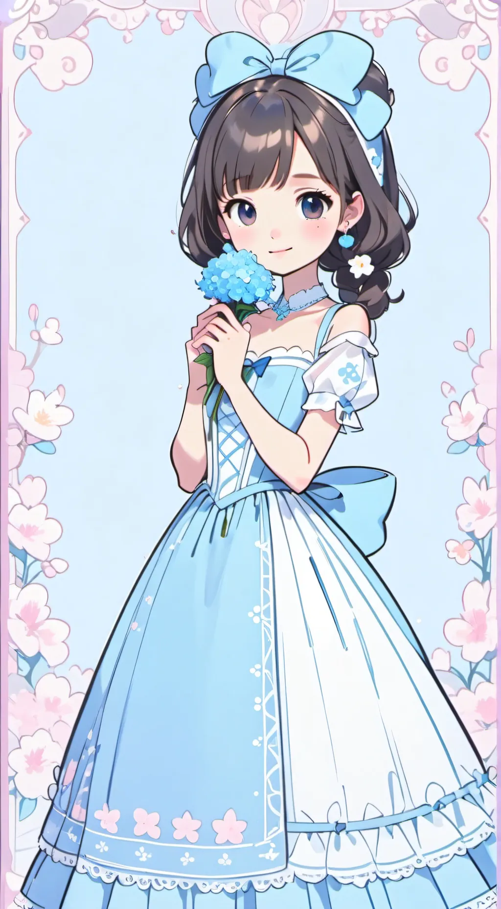 ai character: Luna background