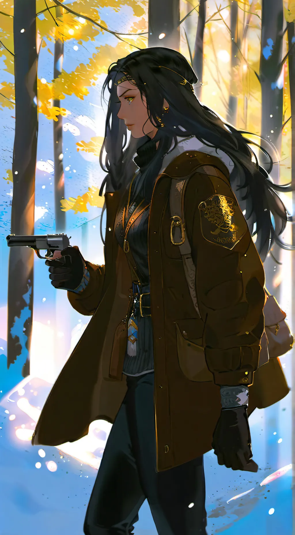 ai character: Lamania background