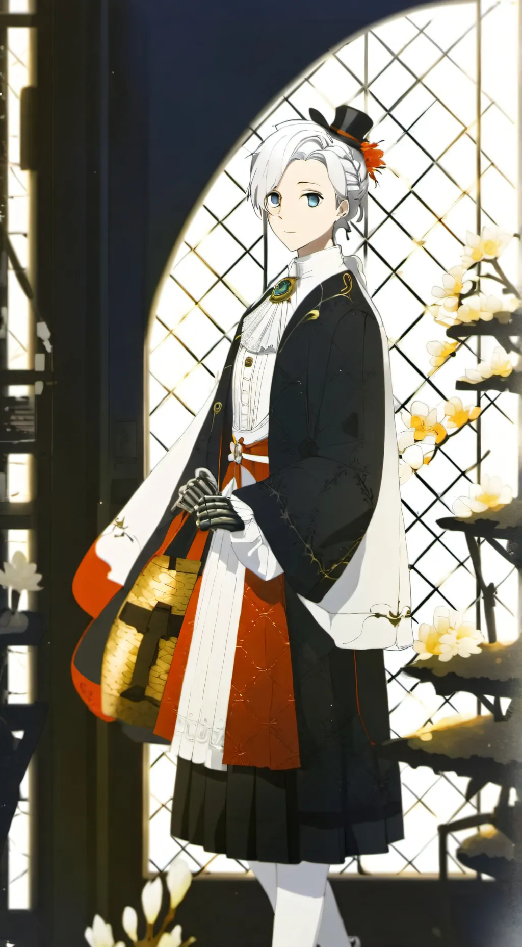 ai character: fizz the skeleton  background