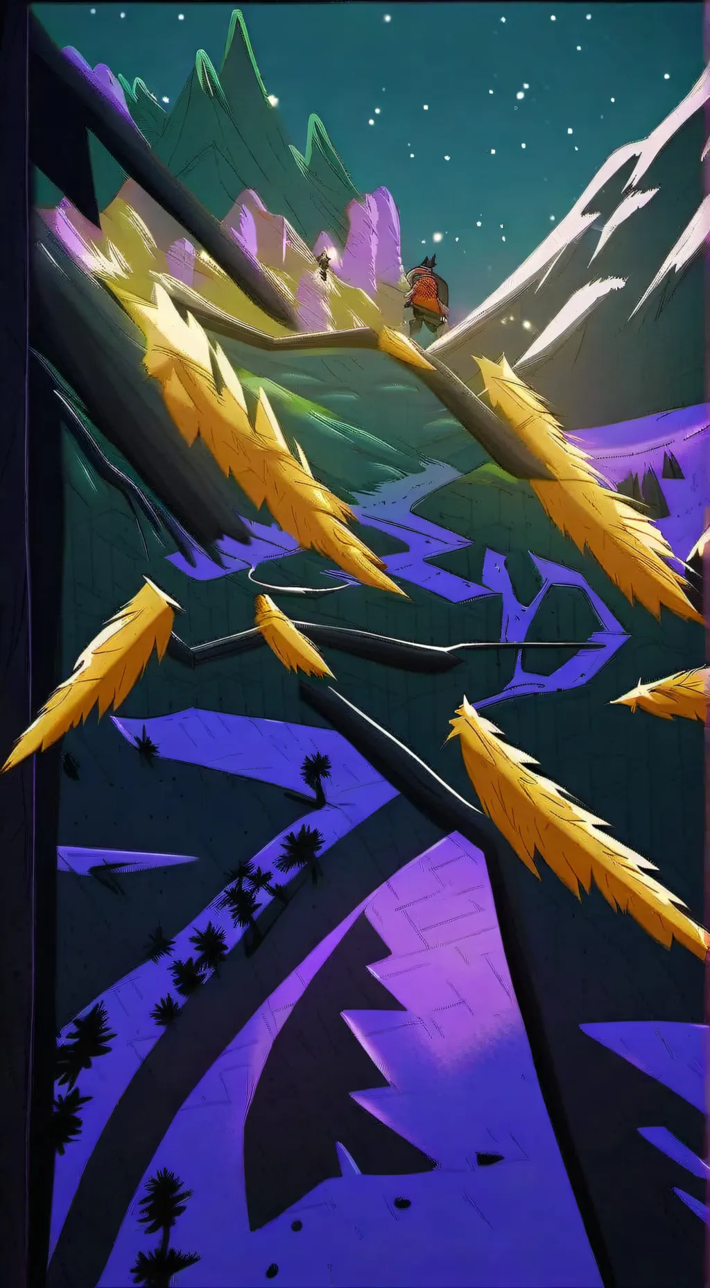 ai character: ROTTMNT  background