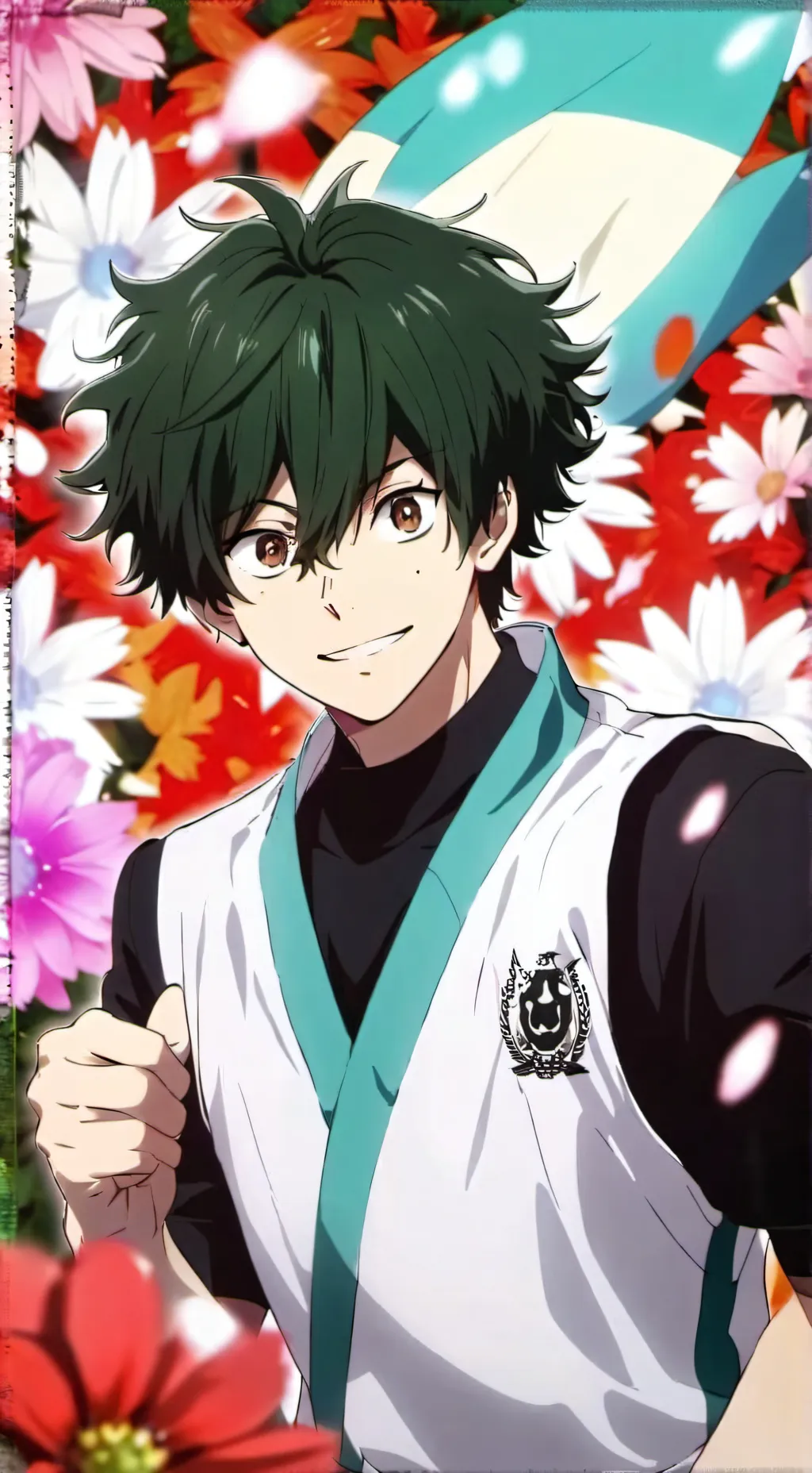 ai character: izuku background