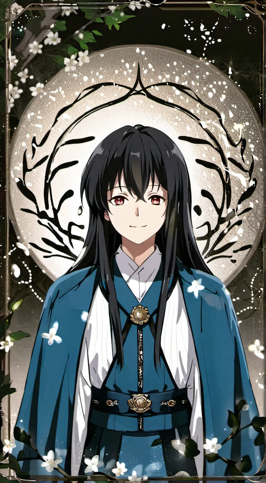 ai character: tokito x tn  background