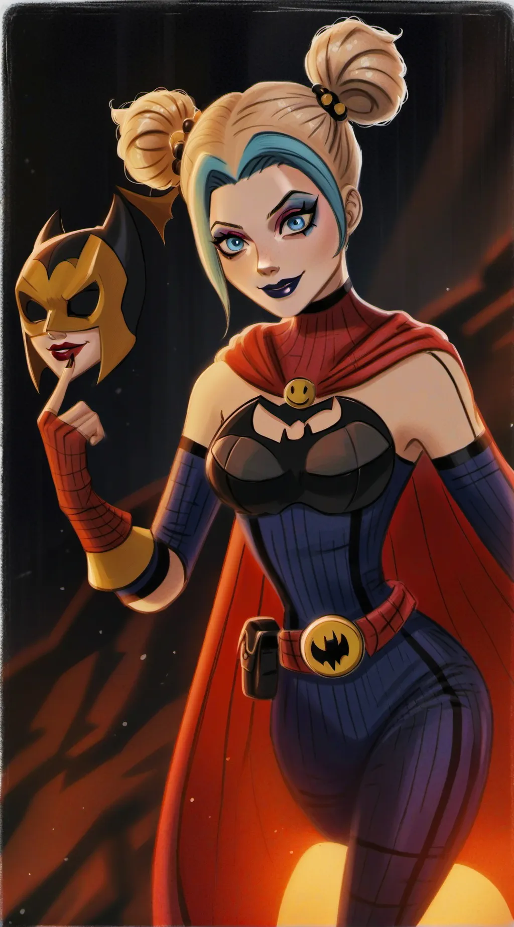 ai character: Harriet Quinn background