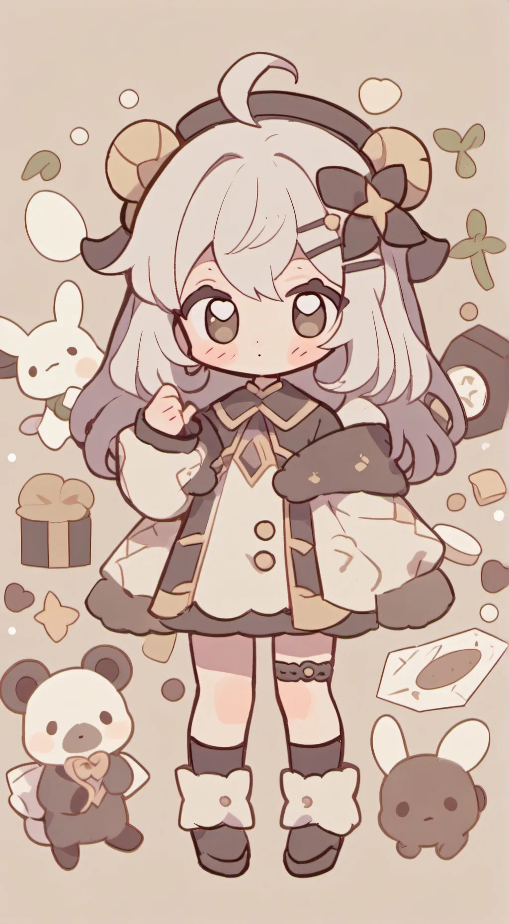 ai character: Hermano,Hermana 17 background