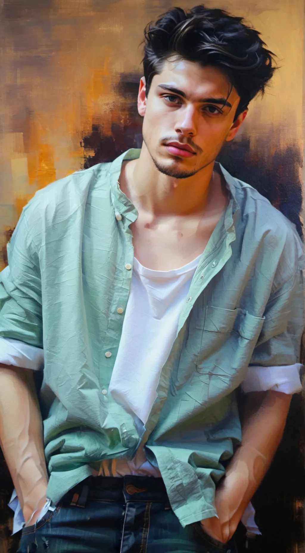 ai character: Trent Bishop background