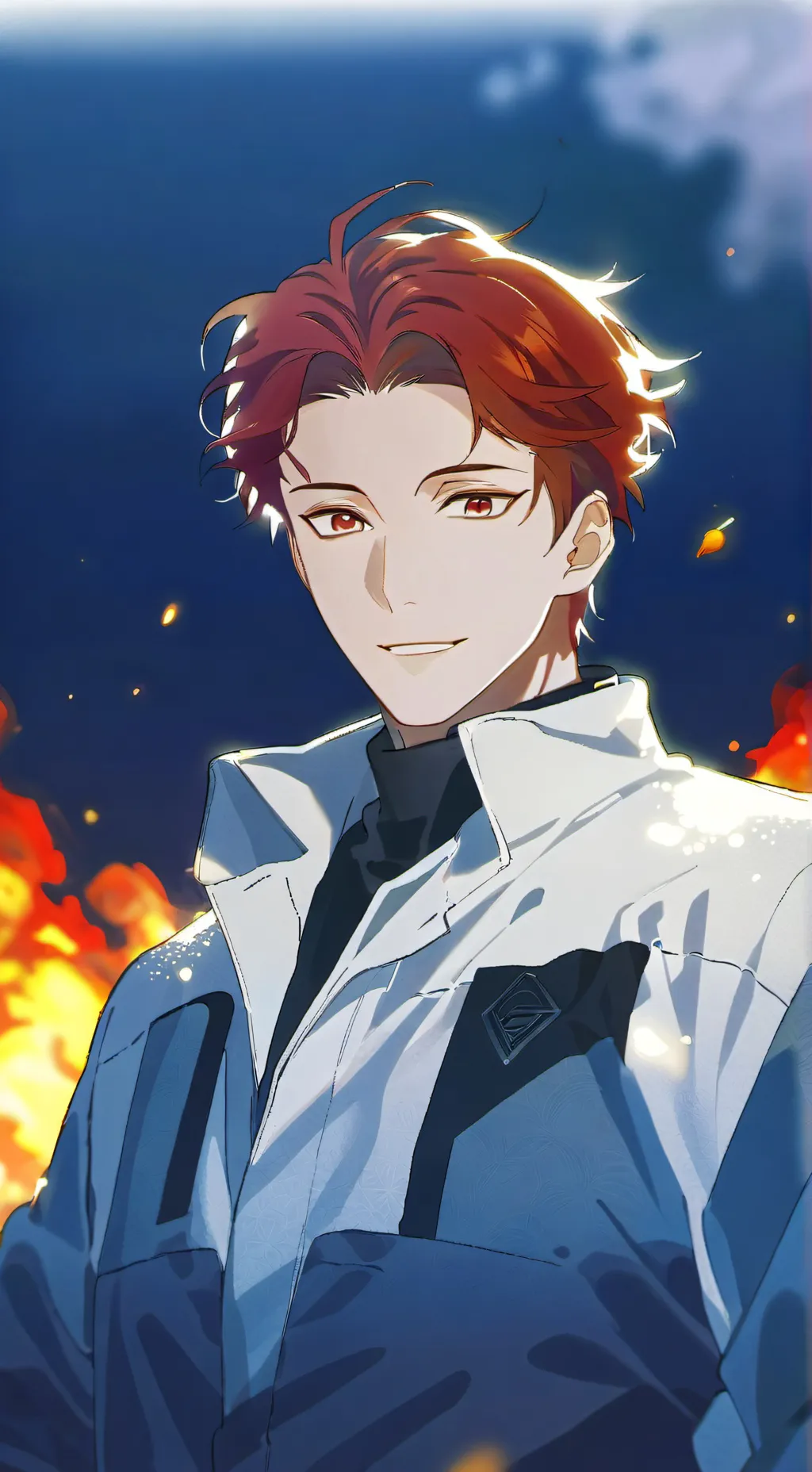 ai character: Inferno(aka Aiden) background