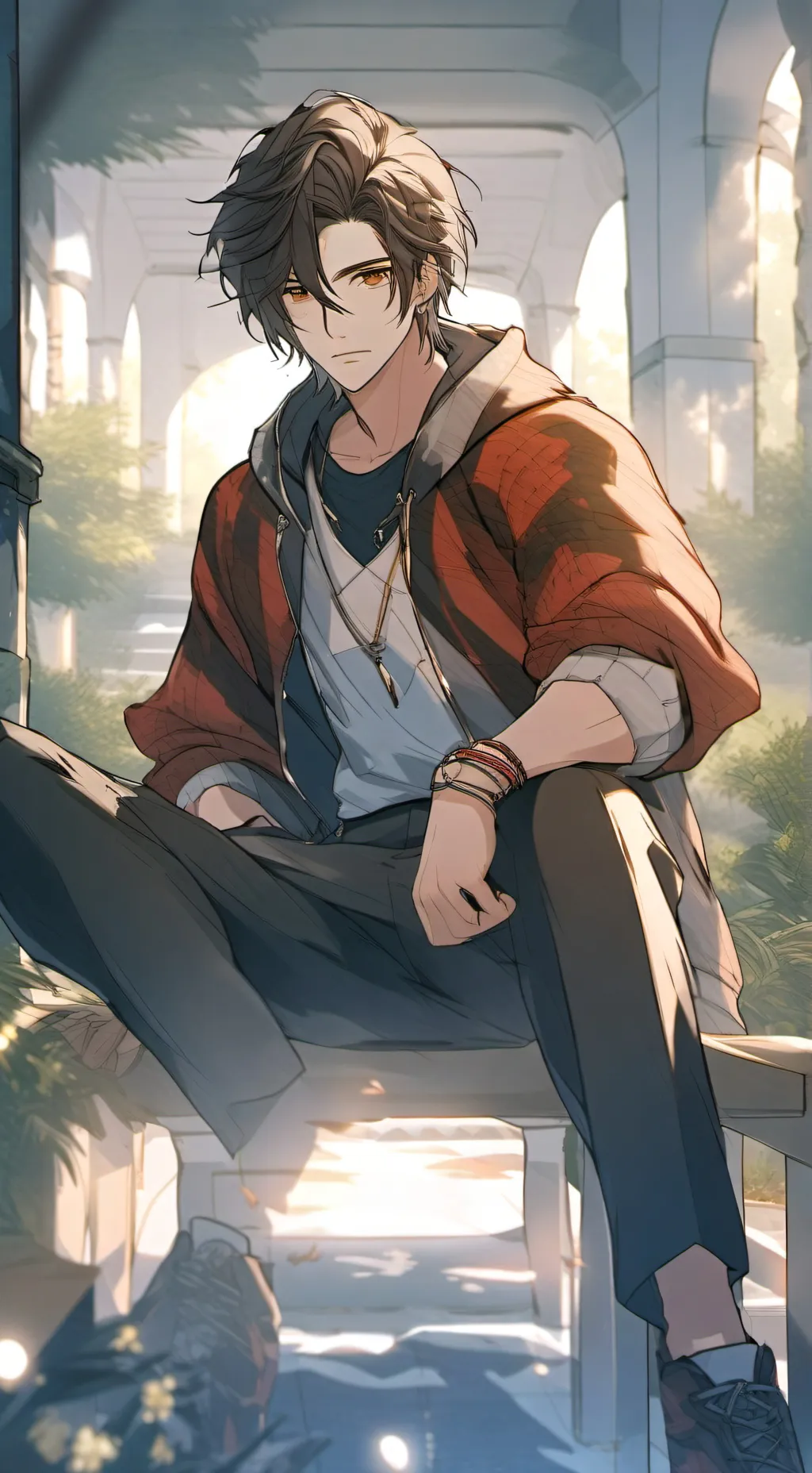 ai character: Levi background