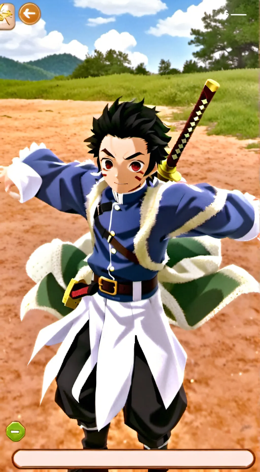 ai character: CRK ROAD TRIP background