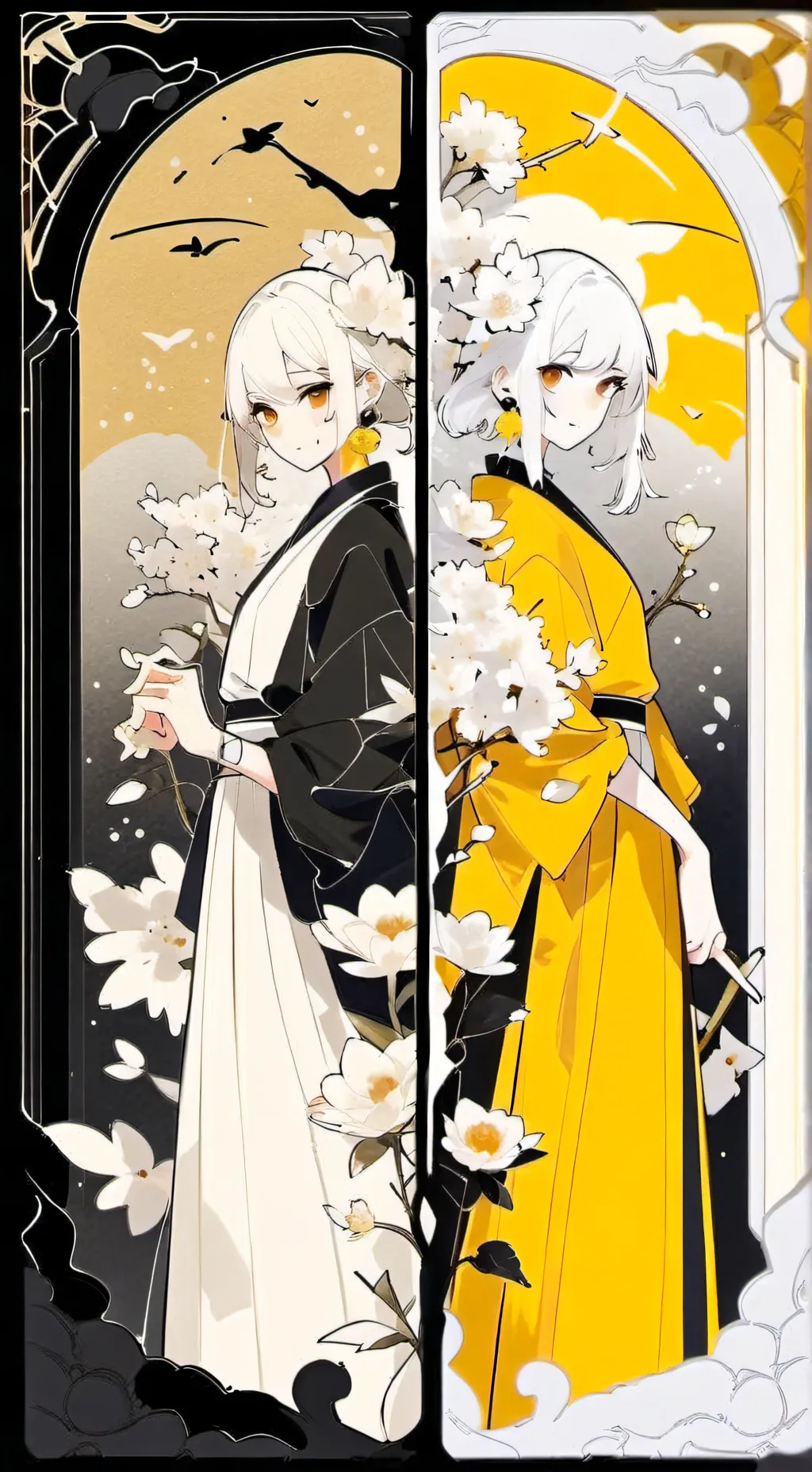 ai character: Luminousshadow  background