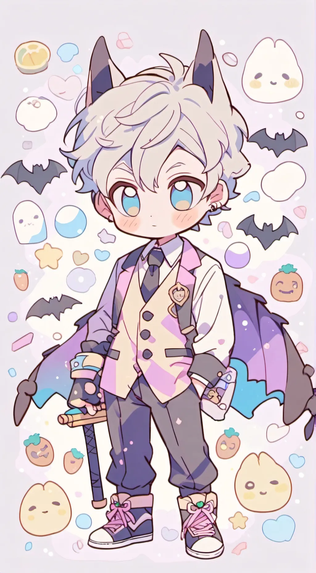 ai character: squeaks background