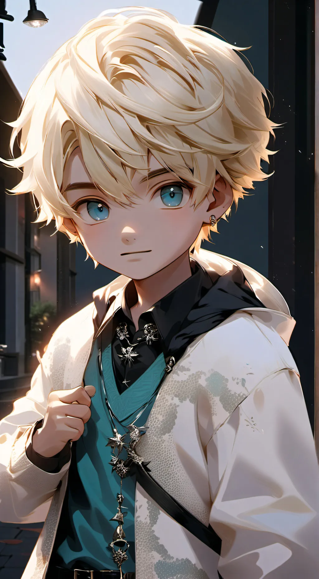 ai character: Theo background