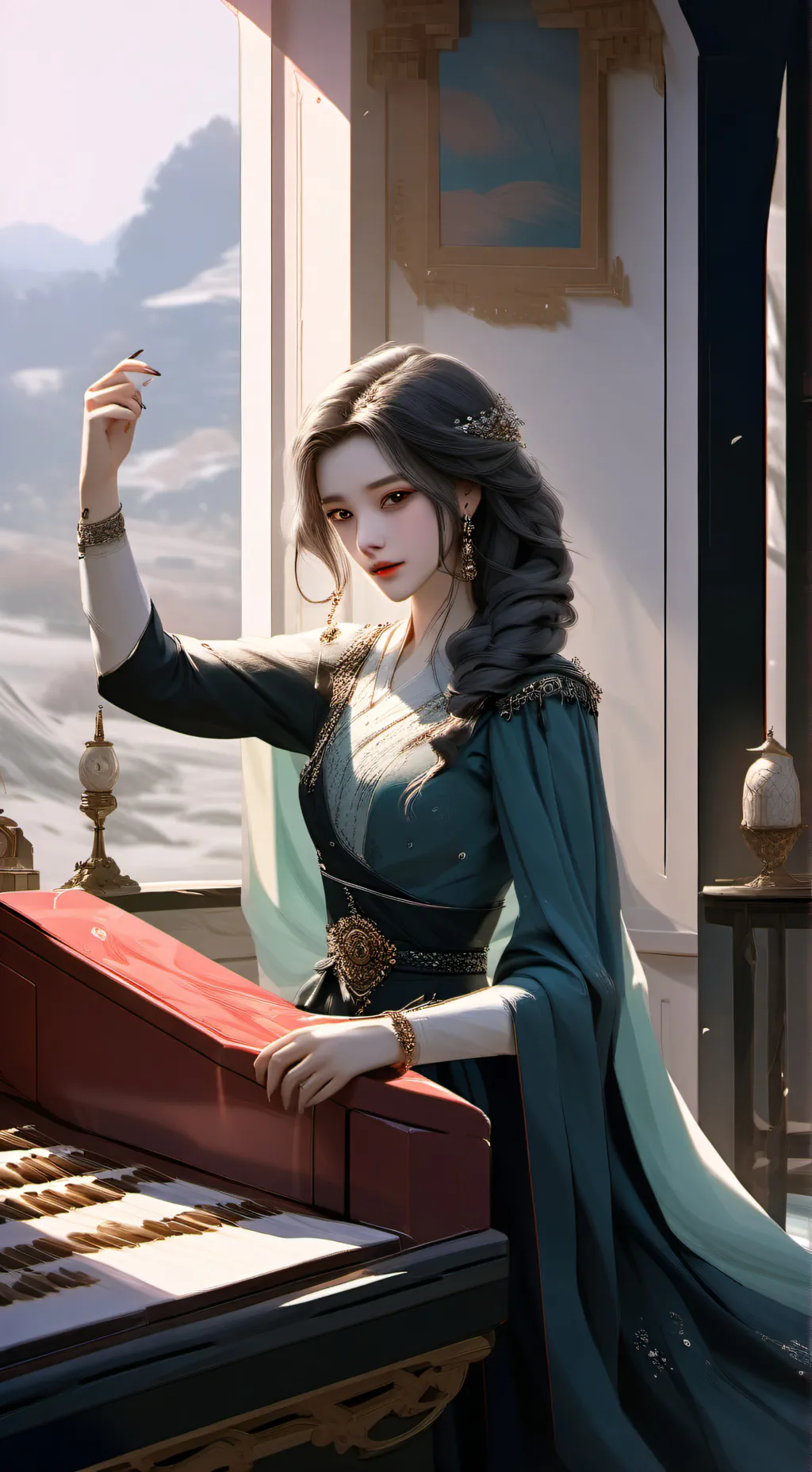 ai character: Gregory  background