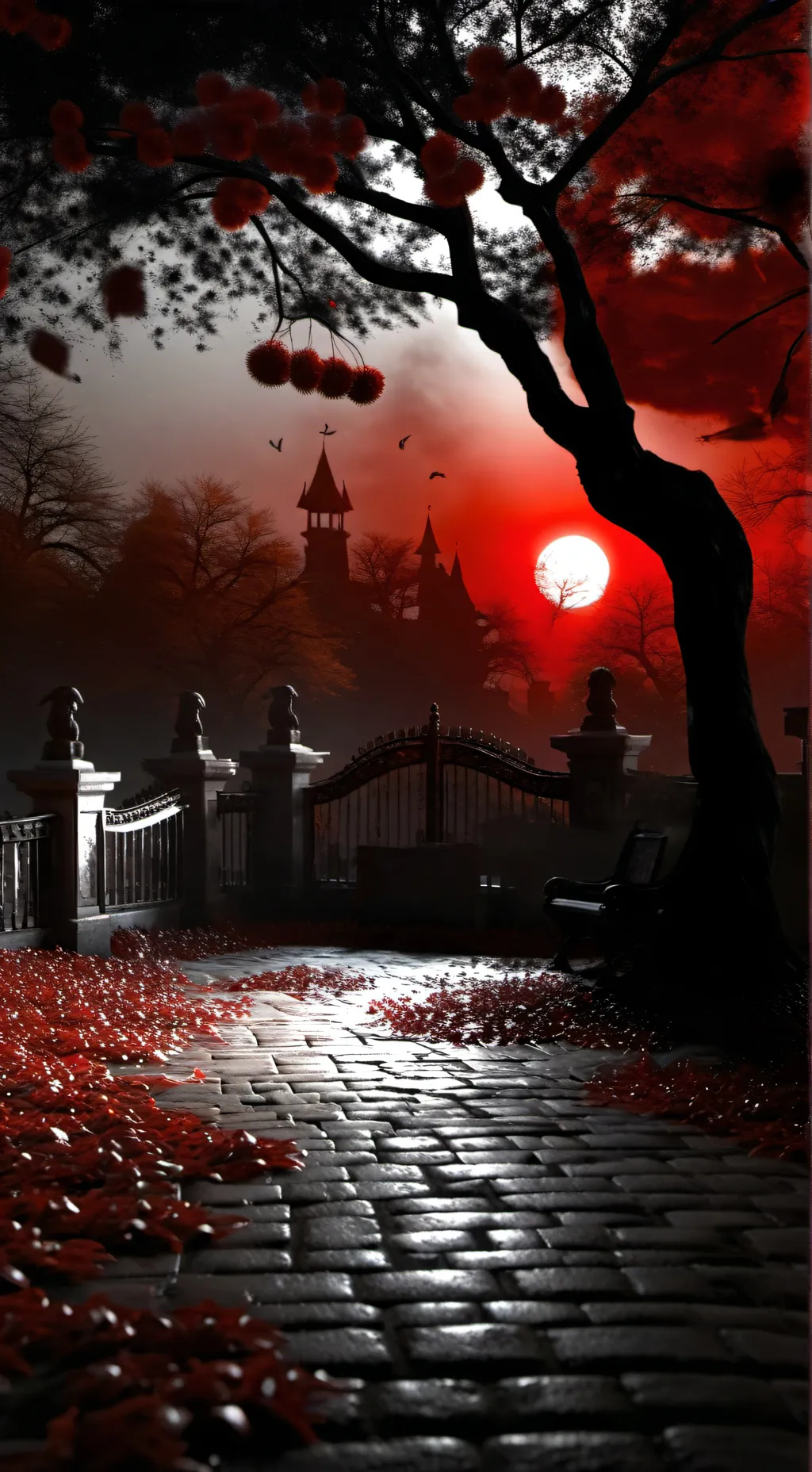 ai character: sprunki stalker  background