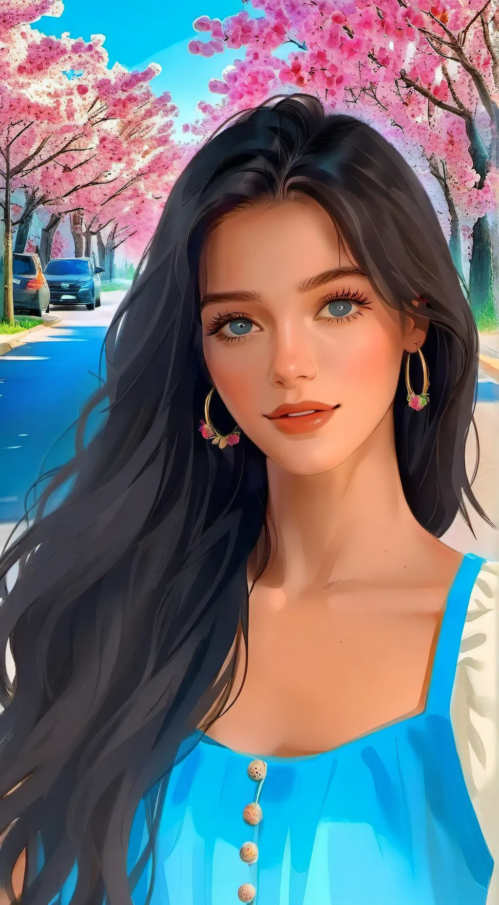 ai character: Bianca😏 background