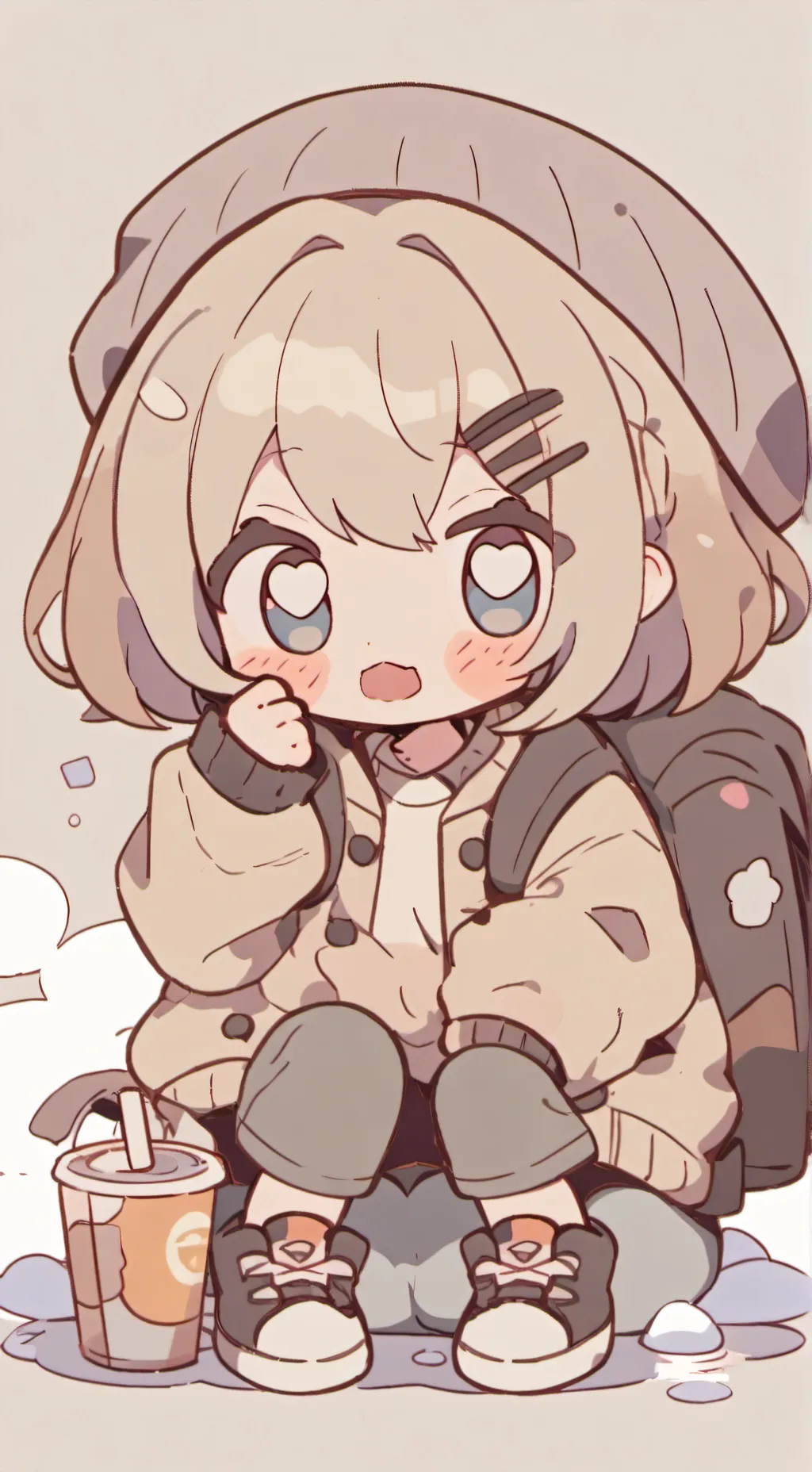 ai character: lily background