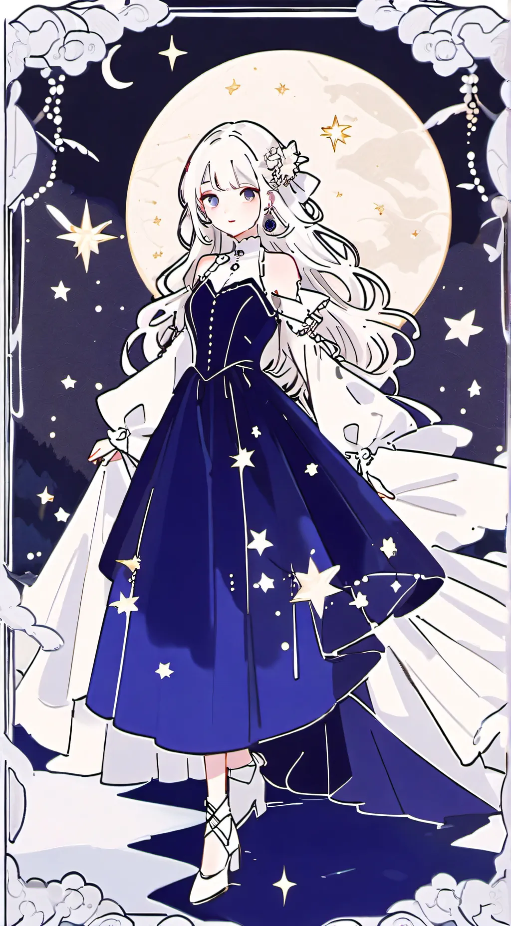 ai character: Dw Powers au background