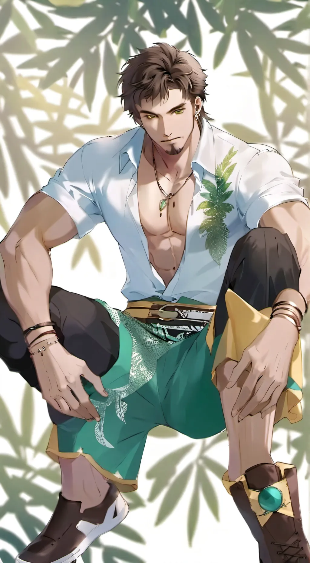 ai character: Oakley  background