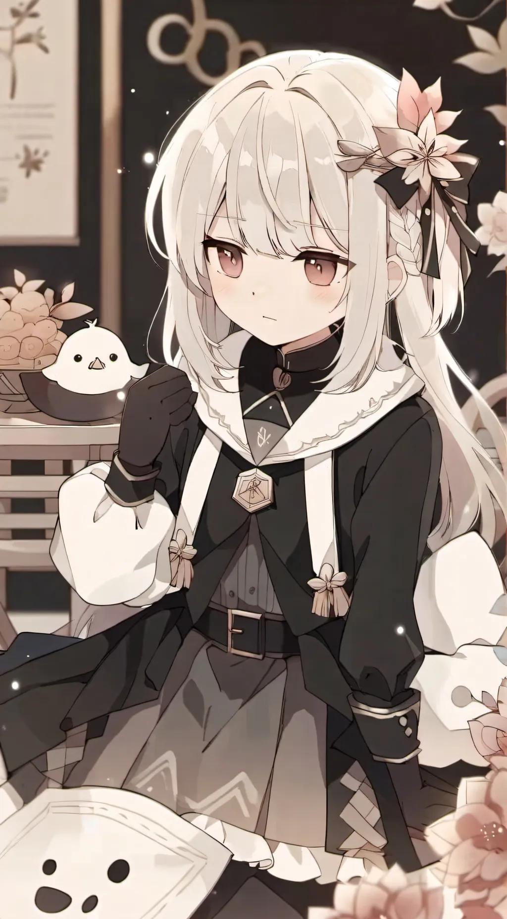 ai character: luna background