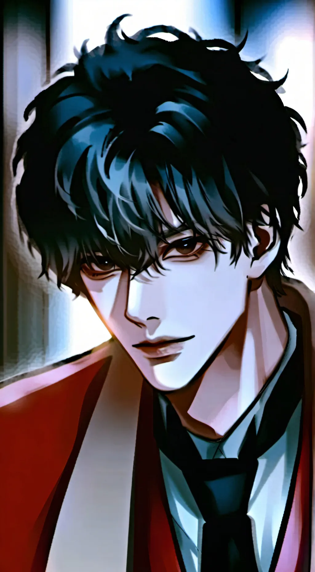 ai character: Lucas😩 background