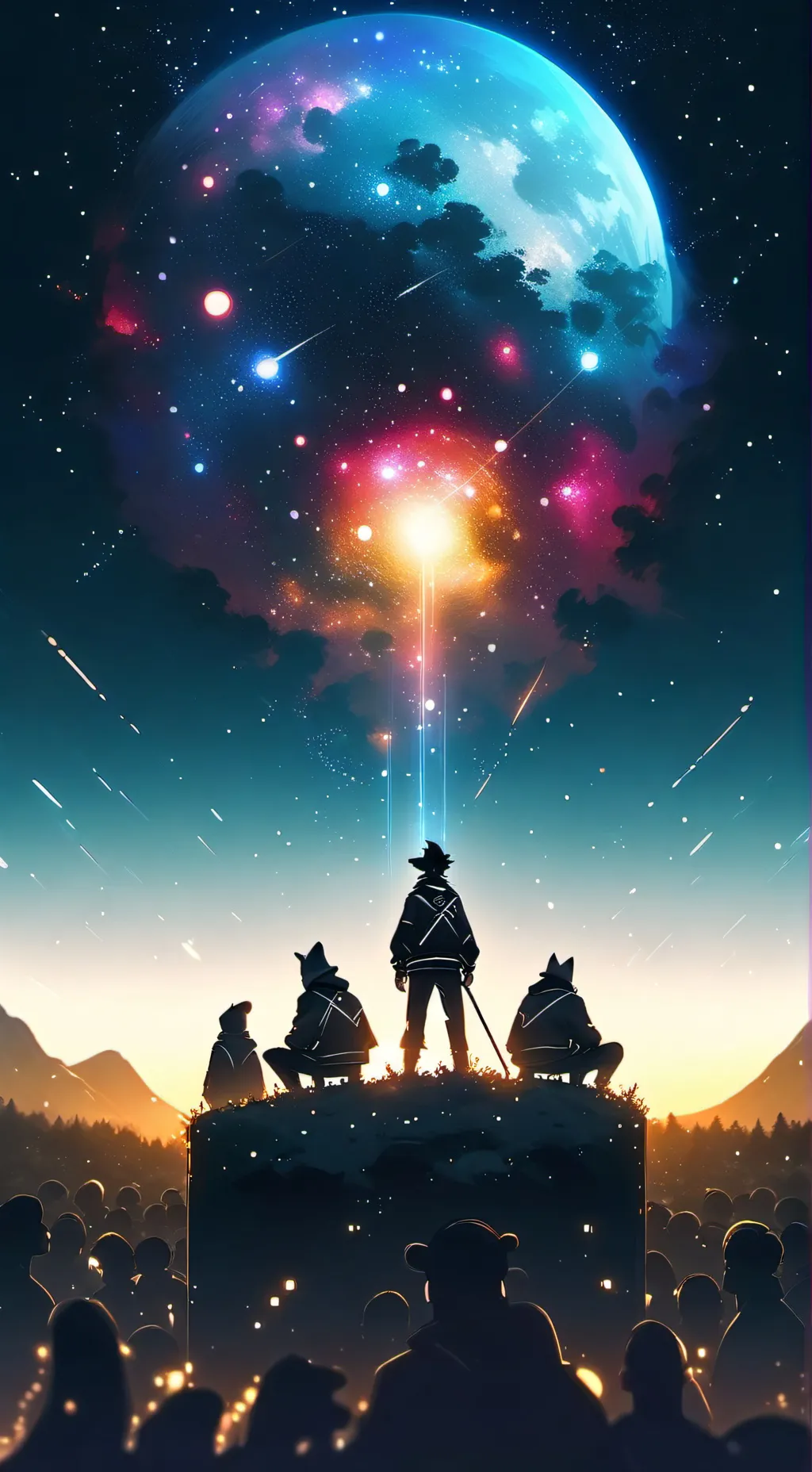 ai character: Skz, BABYMONSTER  background