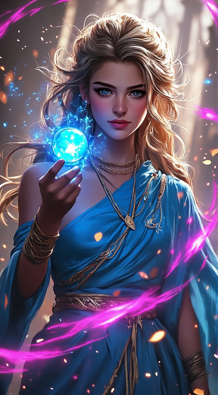 ai character: Maki background