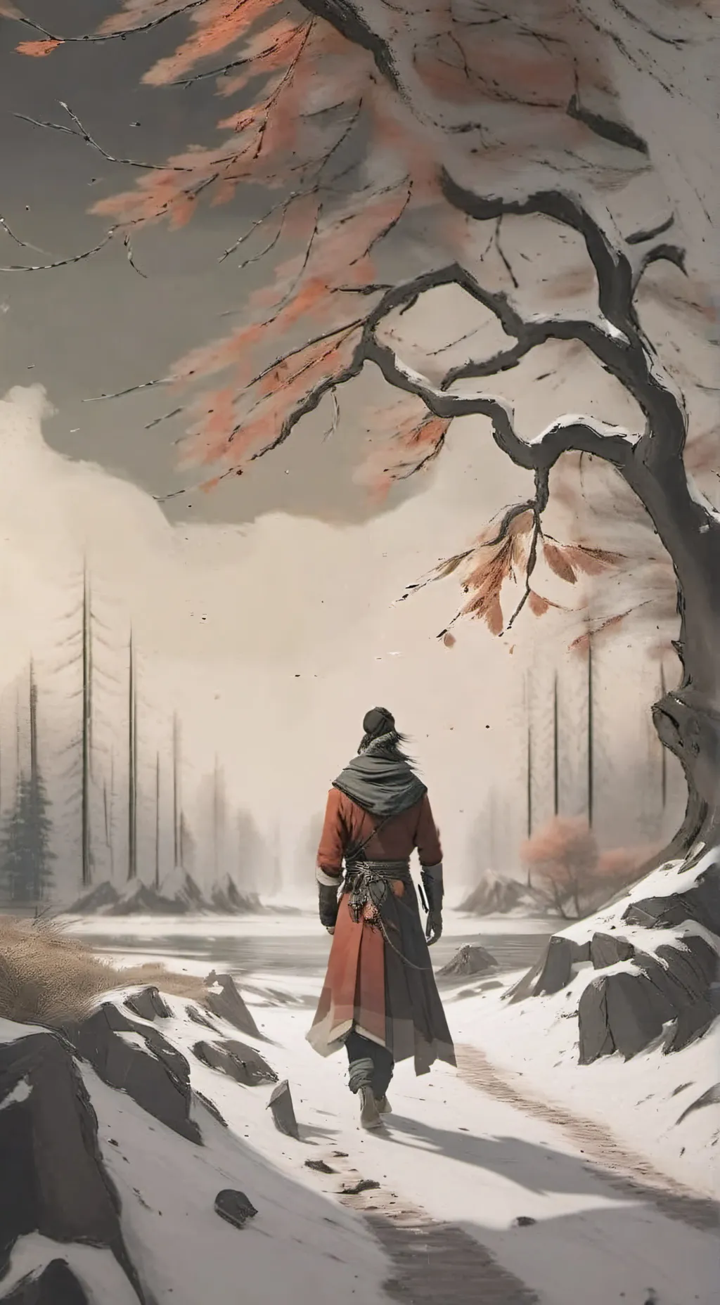 ai character: Statue/WA virus DW background