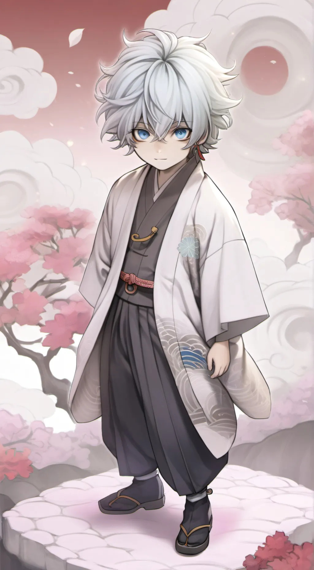 ai character: Kohaku background