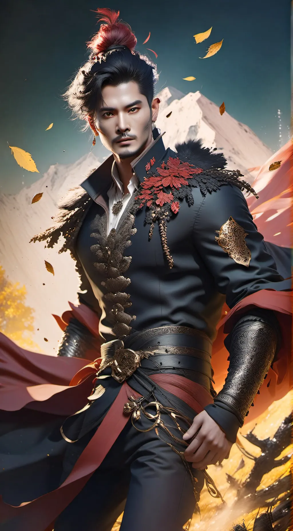 ai character: la infección  background