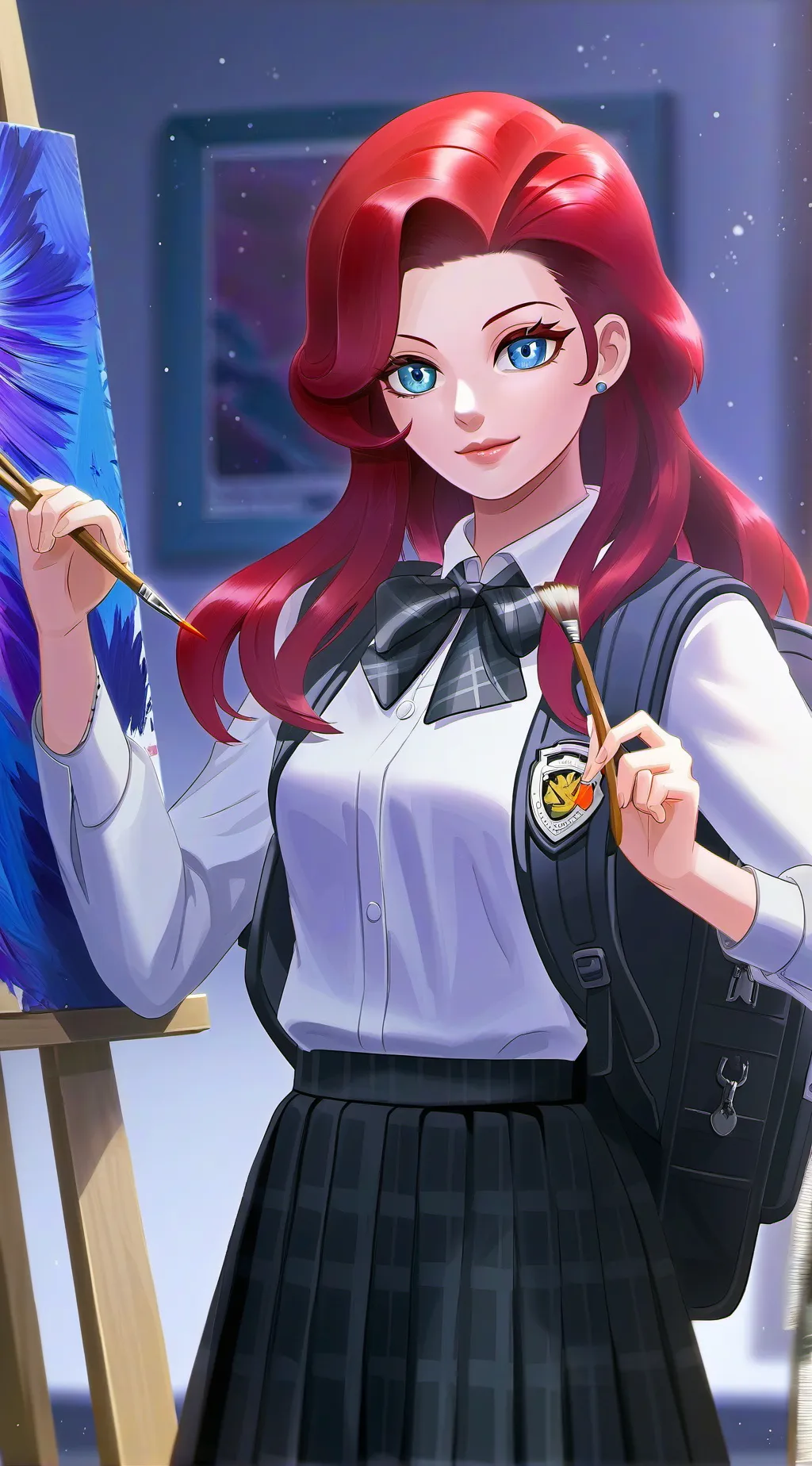 ai character: Anna background